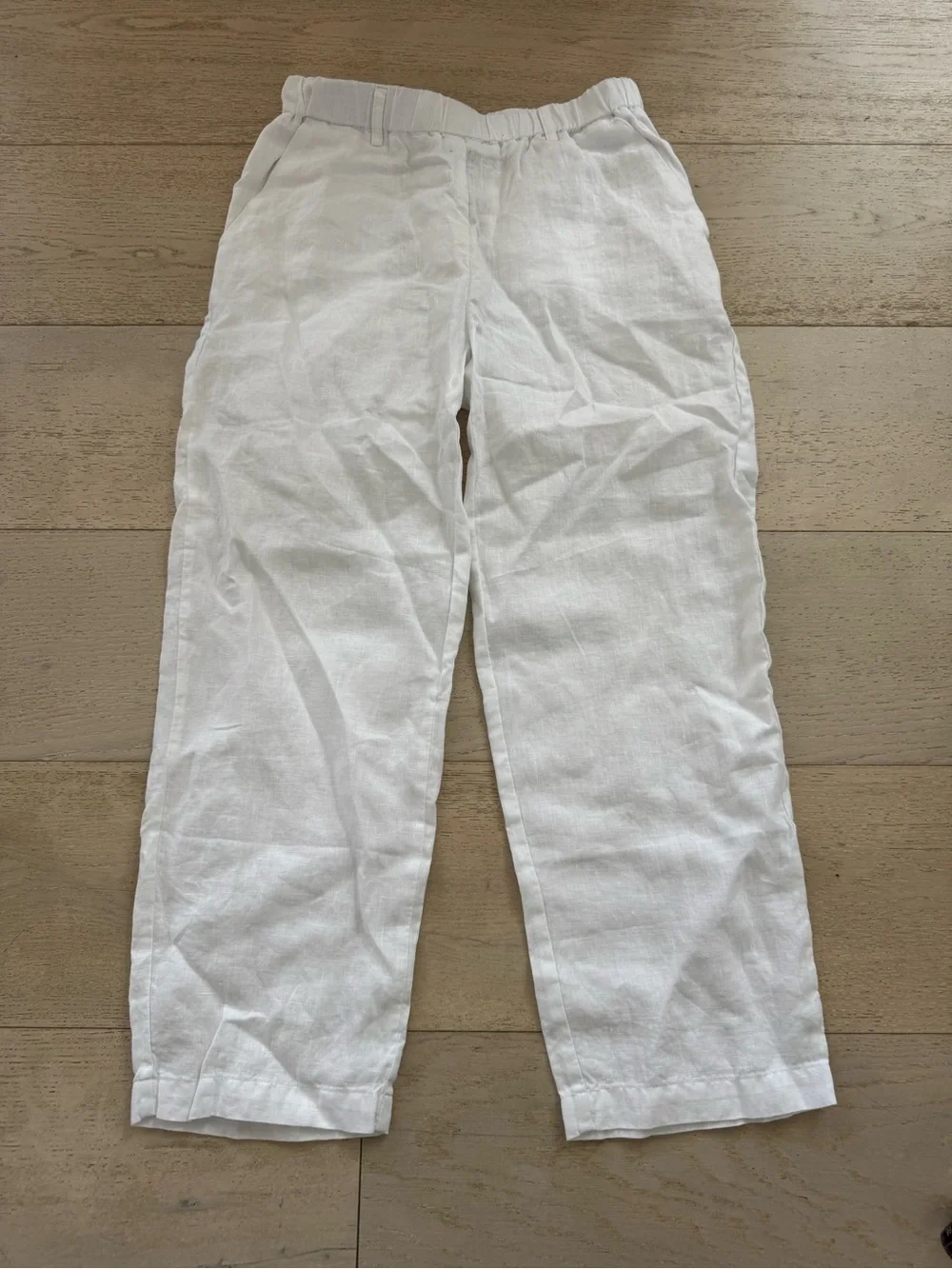 NWT Quince 100% European Linen Pants Sz XS New